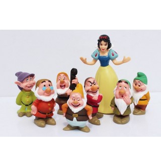 Action Figure Pamuk Prenses ve 7 Cüceler