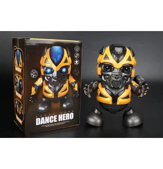 Bumblebee Transformers Dans Eden Işıklı Robot