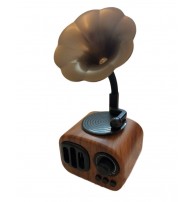 Nostaljik Retro Gramofon Bluetooth, Radyo, Usb