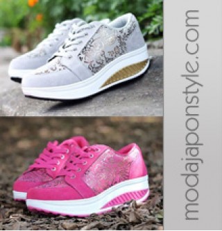 Japon Style Bayan Spor Ayakkabı 