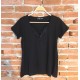 Japon Style Bluz Sütyen Detaylı Gri Siyah
