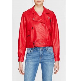 Mavi Jeans marka, Fermuarlı Kırmızı ceket