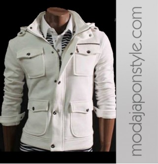 Japon Style Erkek Sweatshirt Mont