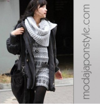 Japon Style Trençkot Kaban Mont Tarz