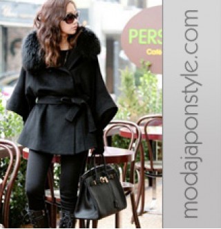 Japon Tarz Kaban Mont Kürklü