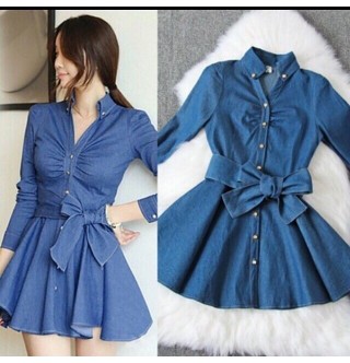 Japon Style Kot Elbise