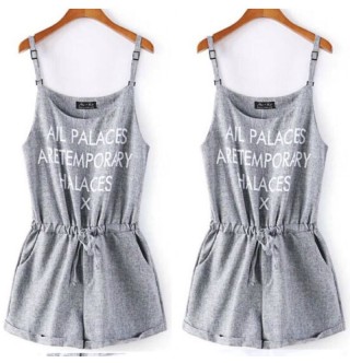 Japon Style Salopet Elbise