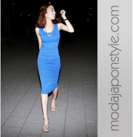 Japon Style Uzun Elbise