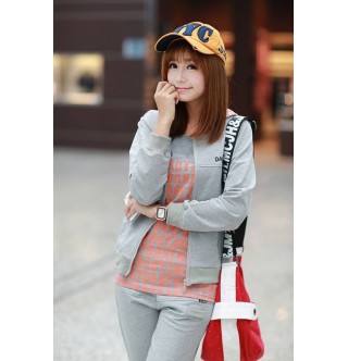 Japon Style Eşofman Takımı Gri