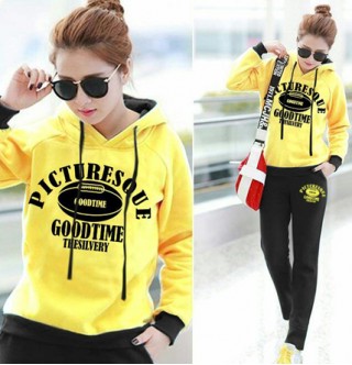 Eşofman Takımı, Bayan Siyah Eşofman