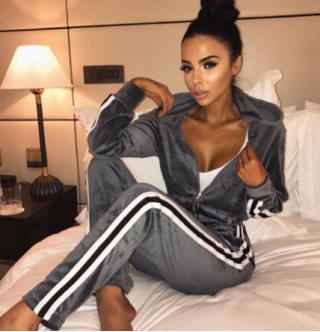 Japon Style JanJan Kadife Kumaş Eşofman Takımı