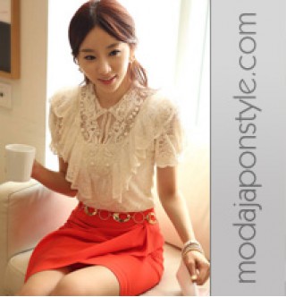 Japon Giyim Bluz Gömlek