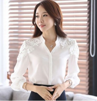 Japon Style Omuz Gupur Detaylı Gömlek