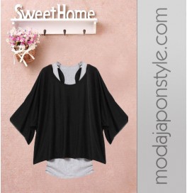 Japon Style Tunik İkili Set