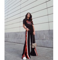 Japon Style Çıt Çıtlı Pantolon 