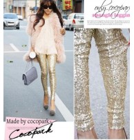 Japon Style Payetli Pantolon