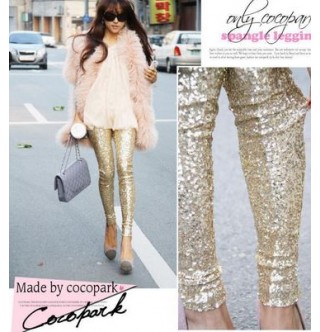 Japon Style Payetli Pantolon