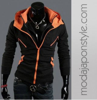 Japon Style Erkek Sweatshirt Mont
