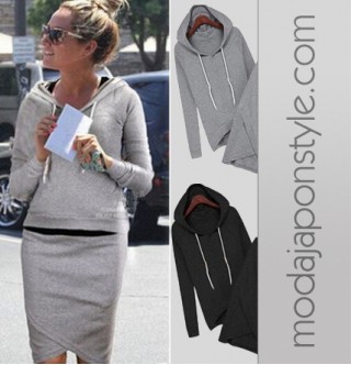 Japon Style Etekli Sweatshirt Takım