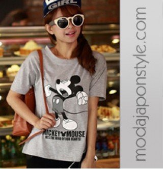 Japon Style Tshirt Mickey Mouse