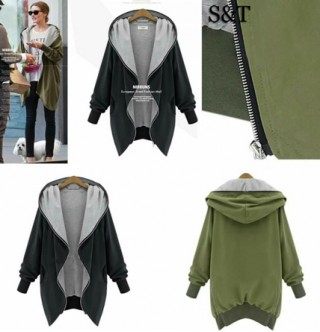Kapşonlu Sweatshirt, Kapşonlu Trençkot