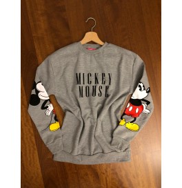 Mickey Mouse Sweatshirt Gri