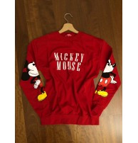 Mickey Mouse Sweatshirt Kırmızı