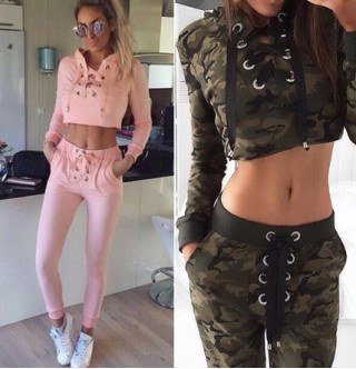 Japon Style, Eşofman Takımı Kamuflaj ve Pembe