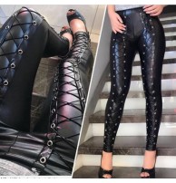 Japon Style Bağcık Detaylı Tayt