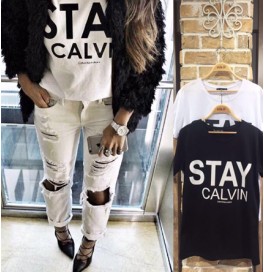 Japon Style Stay Calvin tshirt