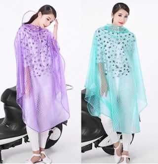 Japon Style Panço Şeffaf Yağmurluk 